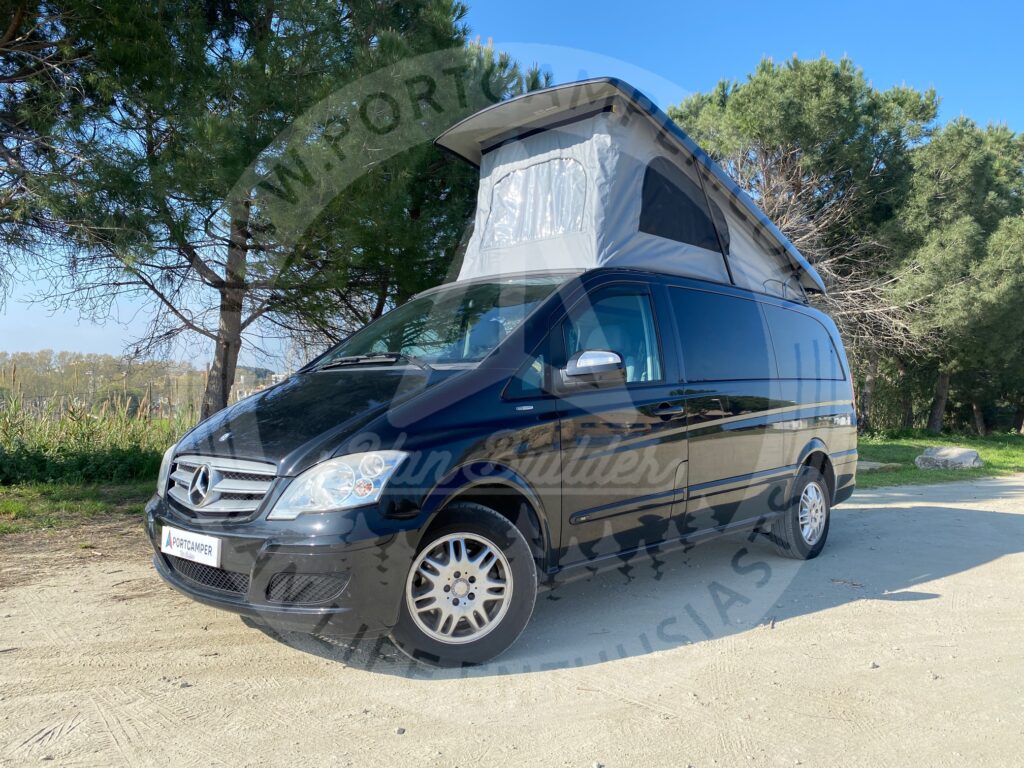 Instalacion techo elevable Reimo para Mercedes Viano